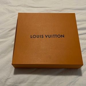 Louis Vuitton box and bag